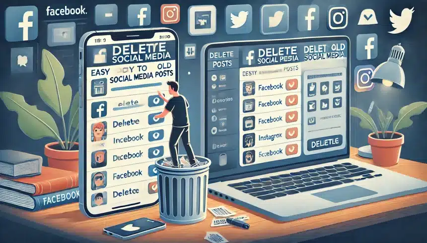 Saiba como apagar de forma fácil postagens antigas nas redes sociais