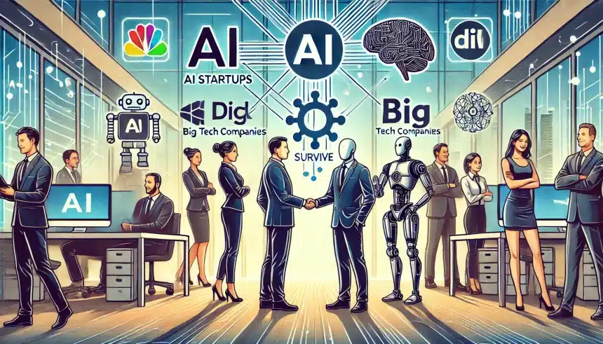 Startups de IA se juntam a Big Techs para poder sobreviver