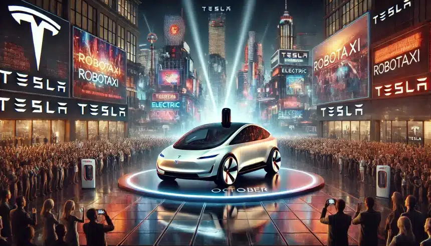 Tesla revela robotáxi revolucionário em outubro