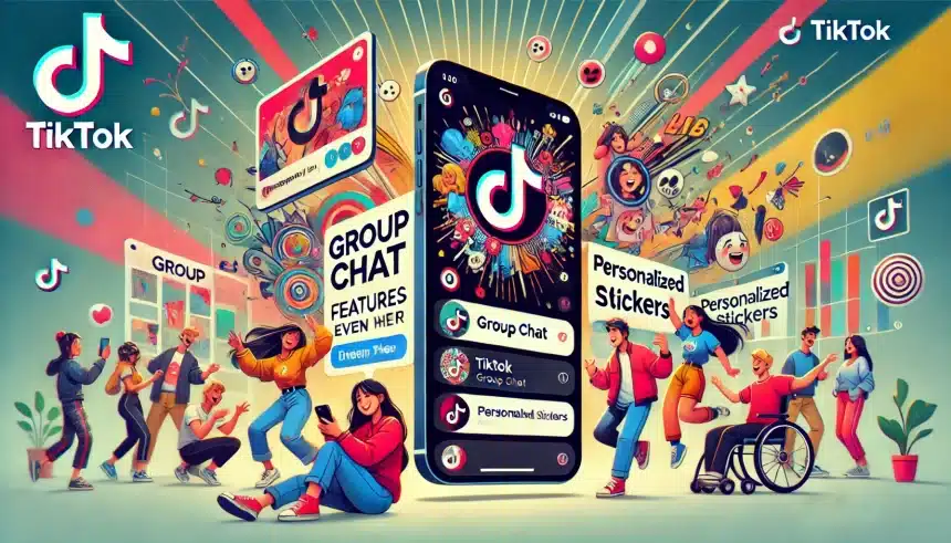 TikTok lança bate-papo em grupo e adesivos personalizados para 'prender' ainda mais usuários no App