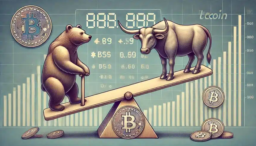 Touros e ursos lutam pelo preço do Bitcoin