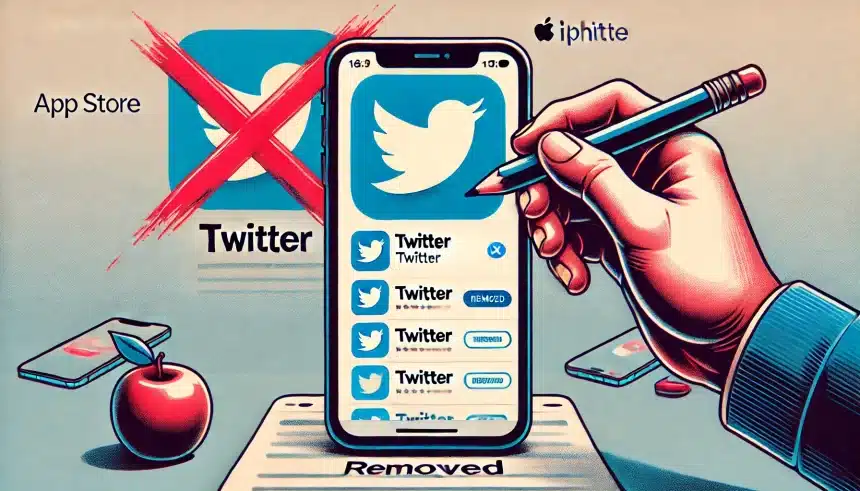 Twitter removido a Mac apple store