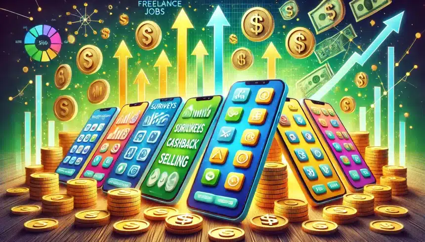 9 Aplicativos para você testar para ganhar dinheiro