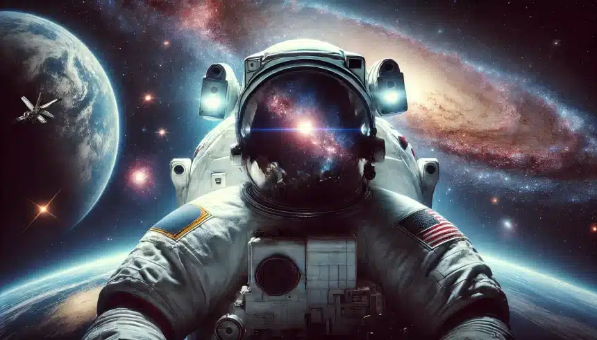 Astronauta bate recorde no espaço