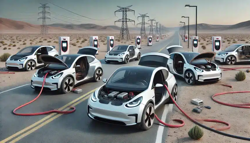 Carros elétricos estão encalhando nas concessionárias