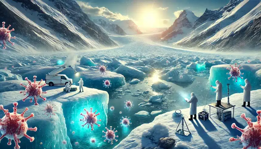 Cientistas descobrem 1.700 vírus antigos em geleira do Tibete e levantam discussão sobre riscos do derretimento do gelo