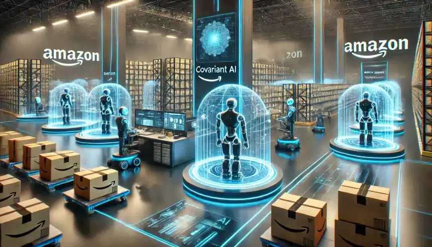 Covariant Talent potencializa robótica da Amazon