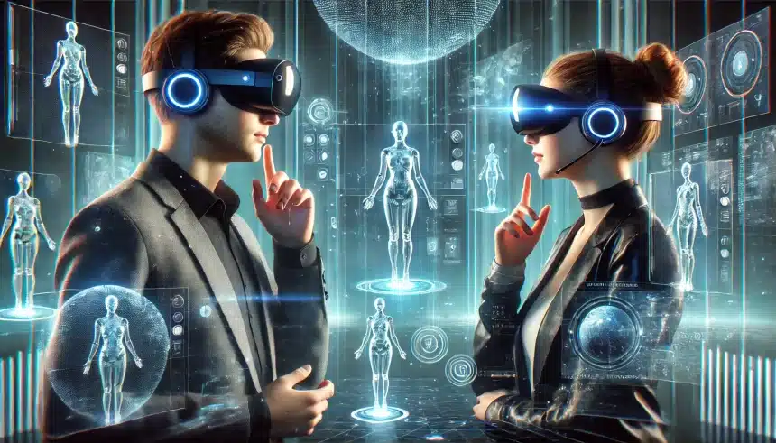 Interações virtuais da Meta Fotorrealismo e voz natural