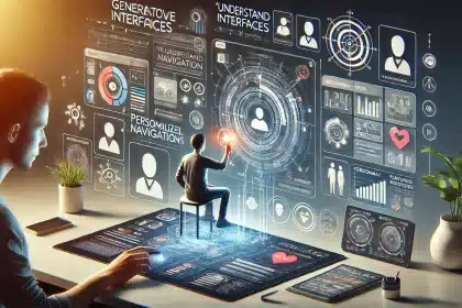 Interfaces generativas 'entendem' usuário e oferecem navegação personalizada em sites e apps