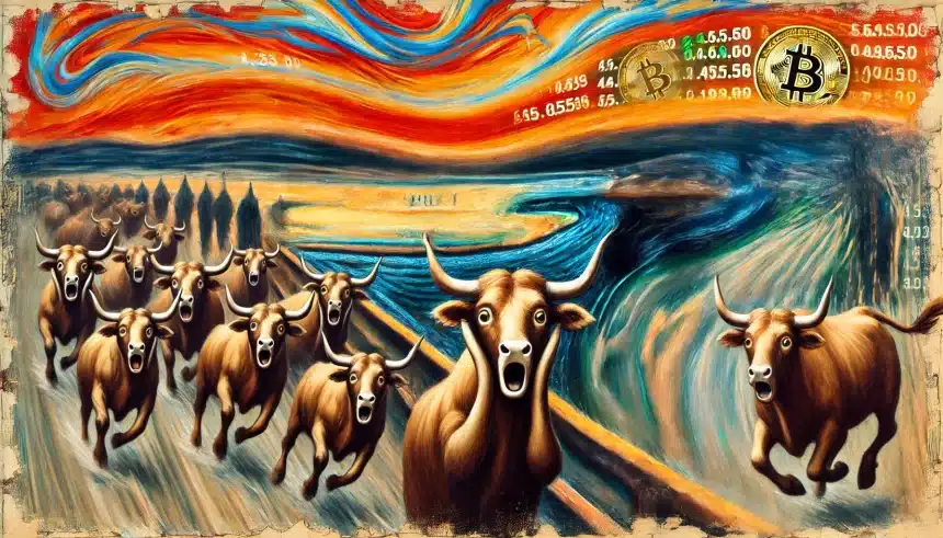 Preço do Bitcoin em forte queda deixa touros desesperados