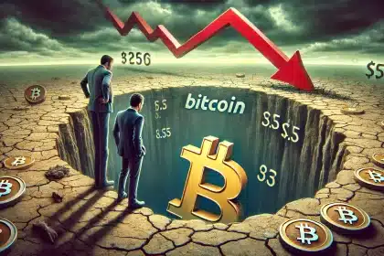 Bitcoin em queda