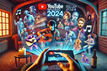 Recap 2024 já está disponível no YouTube Music com novas funcionalidades interativas