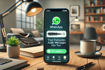 WhatsApp começa liberar transcrição automática de mensagens de voz