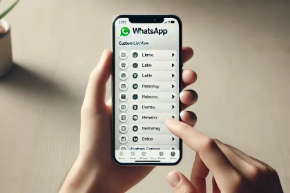 WhatsApp lança recurso de listas para organizar chats por categorias personalizadas