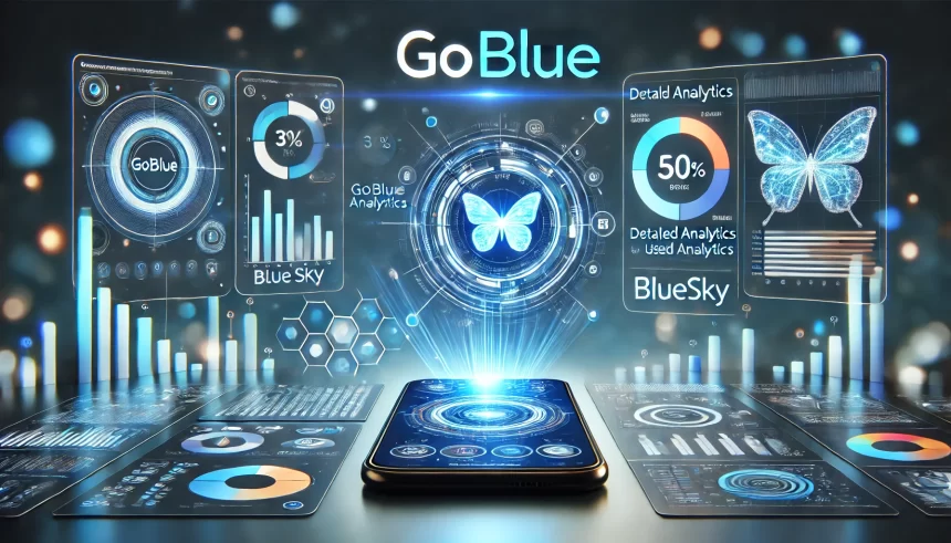 GoBlue: Novo aplicativo oferece análises detalhadas para usuários do Bluesky