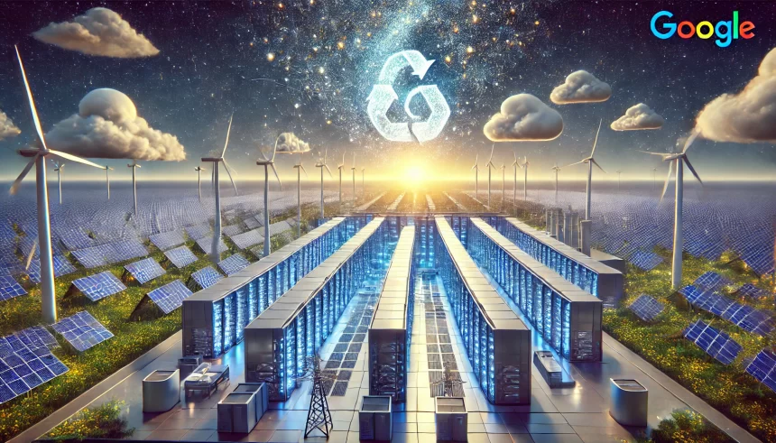 Google revela investimento de R$ 120 bilhões em energia renovável para alimentar seus data centers de IA