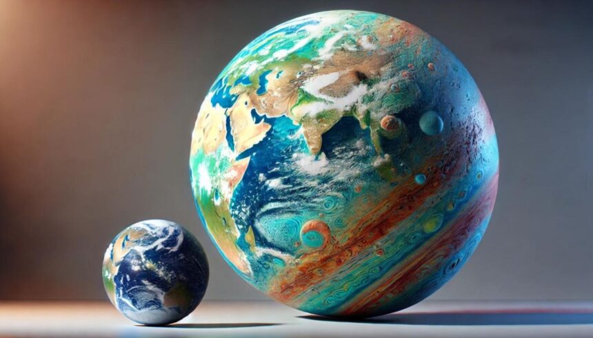 O Planeta mais jovem já descoberto tem 10 vezes o tamanho da Terra