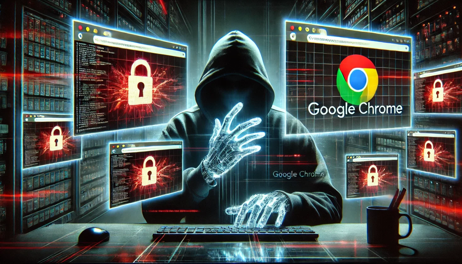 Novo ataque ao Google Chrome: Hackers roubam senhas e assumem controle do PC