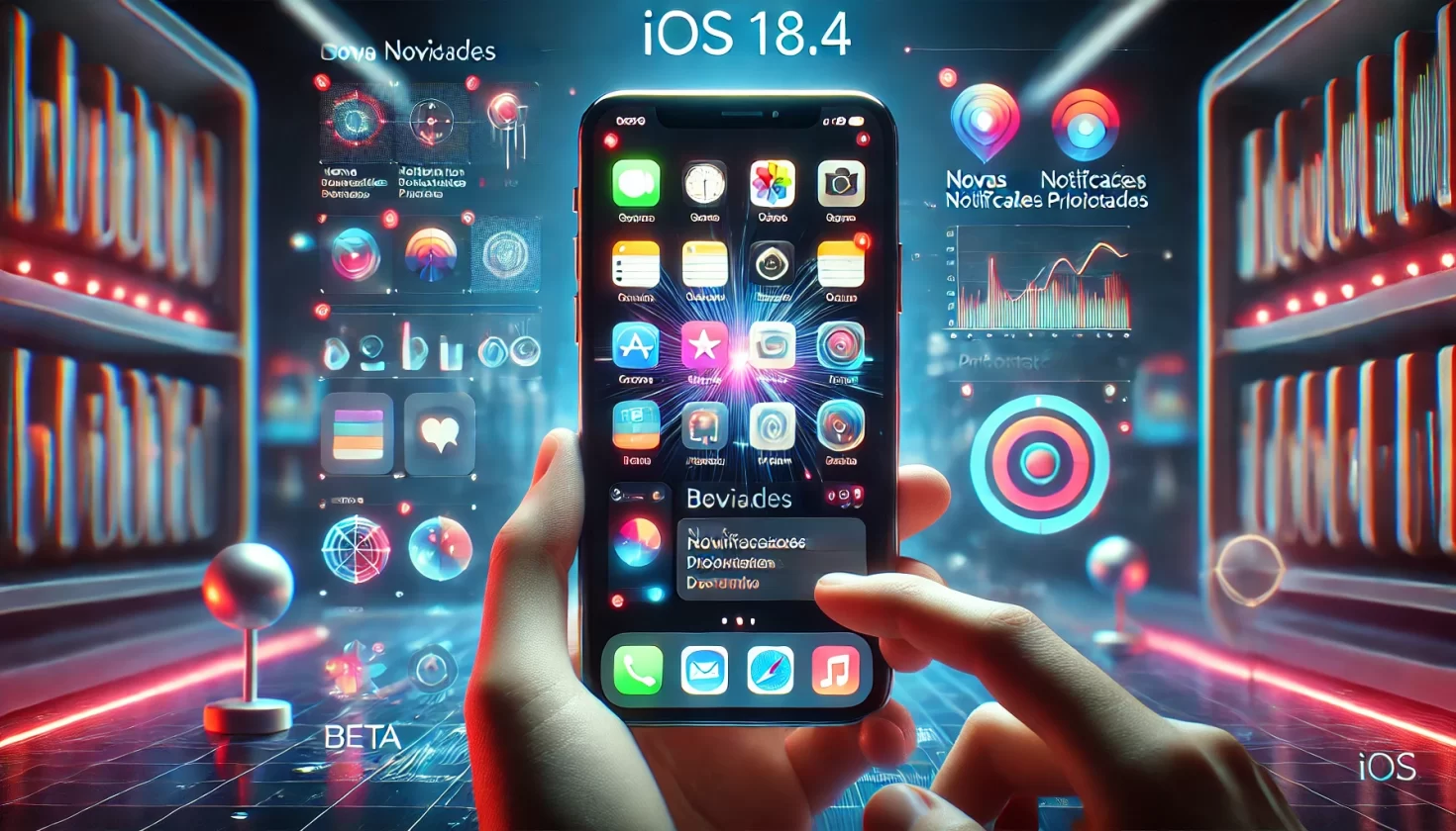 Apple lança beta do iOS 18.4 com Notificações Prioritárias e novidades