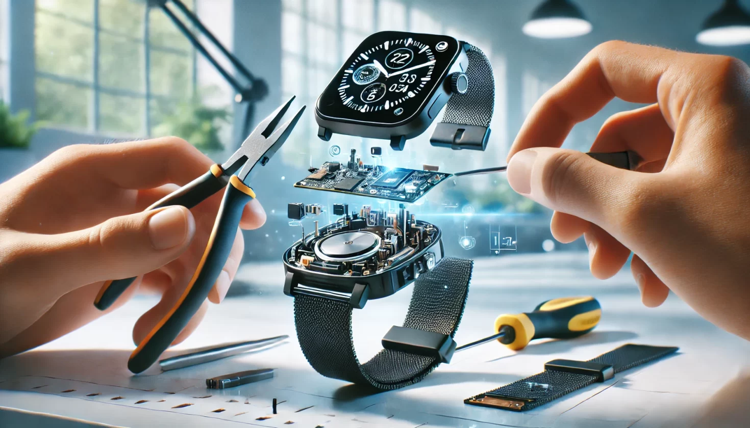 Empresa de tecnologia no Reino Unido lançará smartwatch reparável pelo próprio usuário