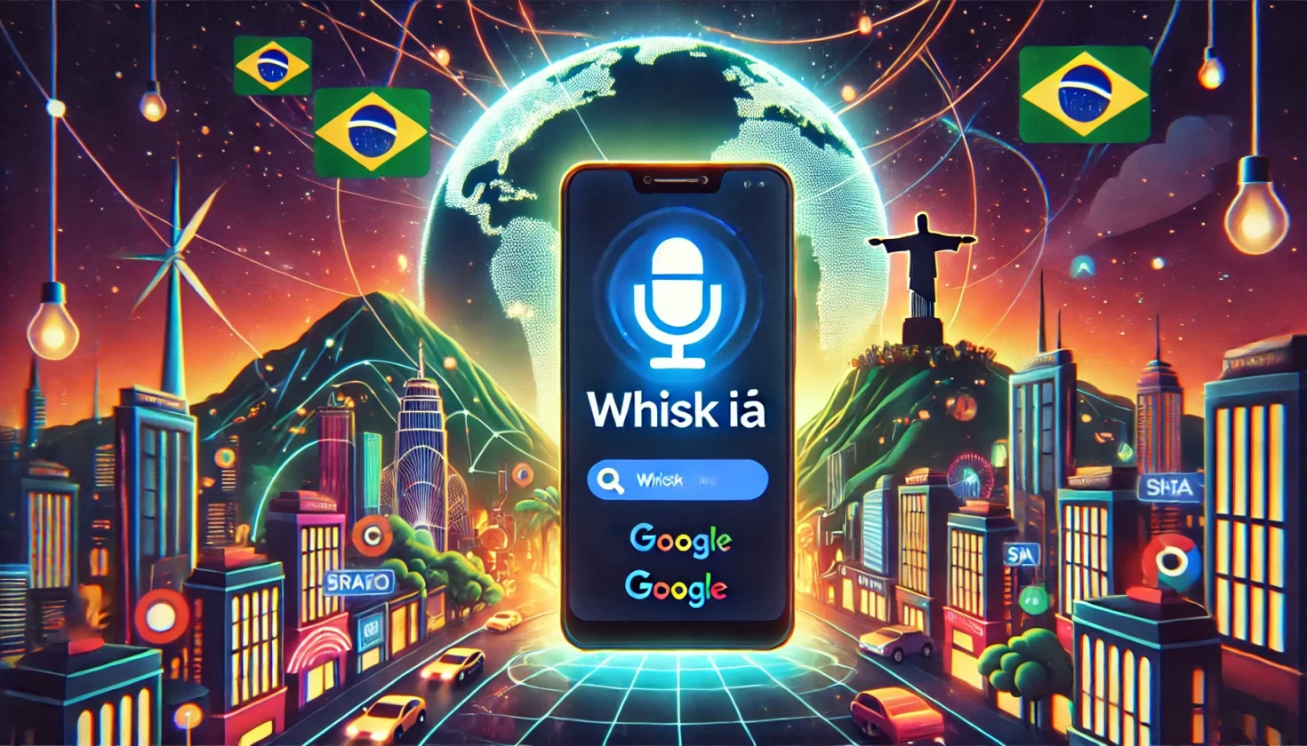 Google lança Whisk IA no Brasil e expande serviço para mais países