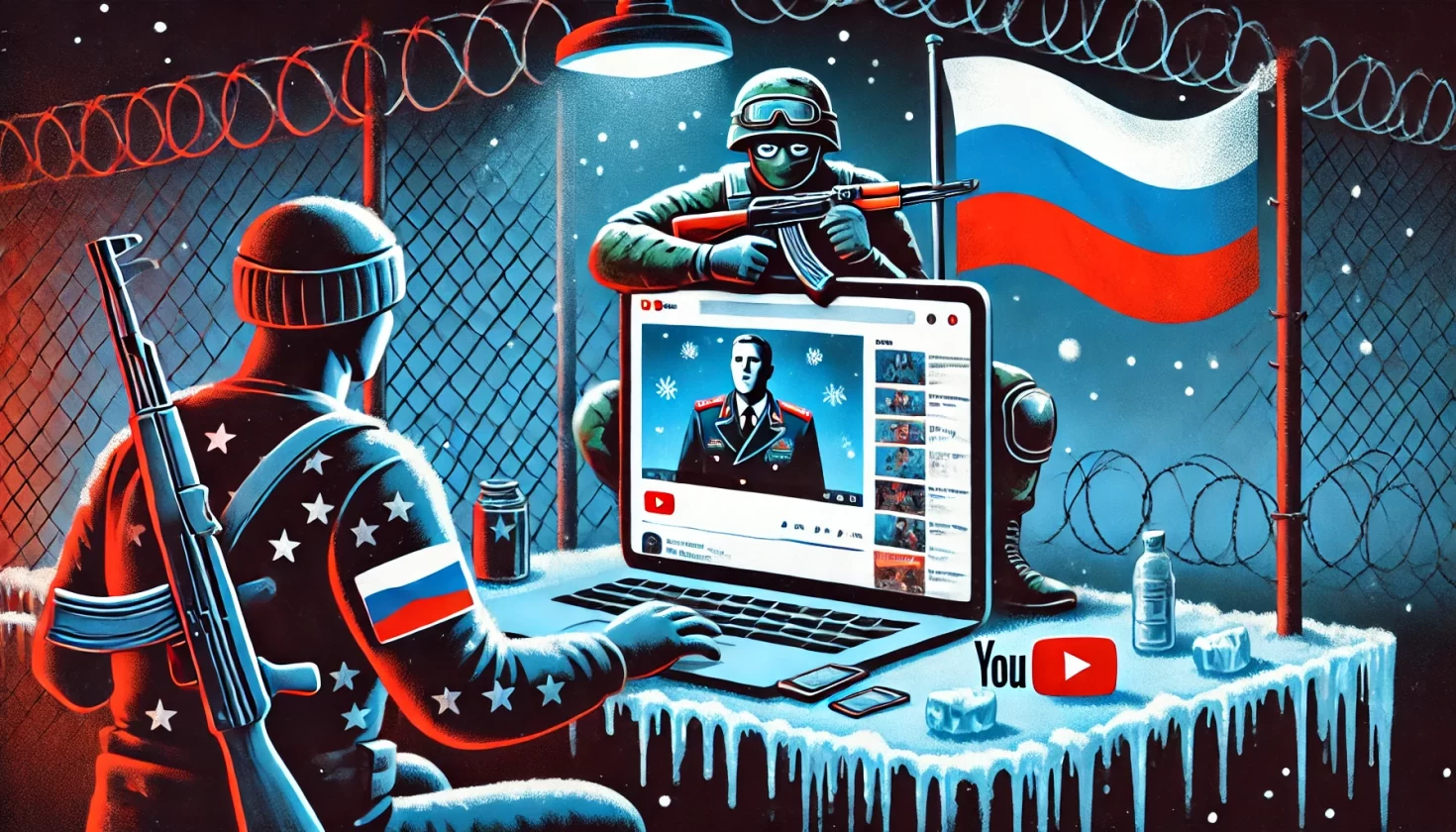 Rússia multa Google por vídeos que ensinam soltados a se render