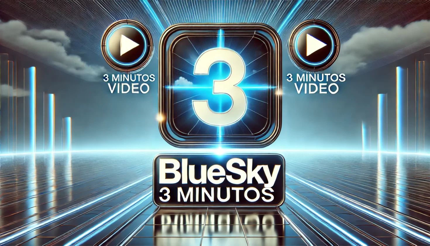 Bluesky permite vídeos mais longos de até 3 minutos