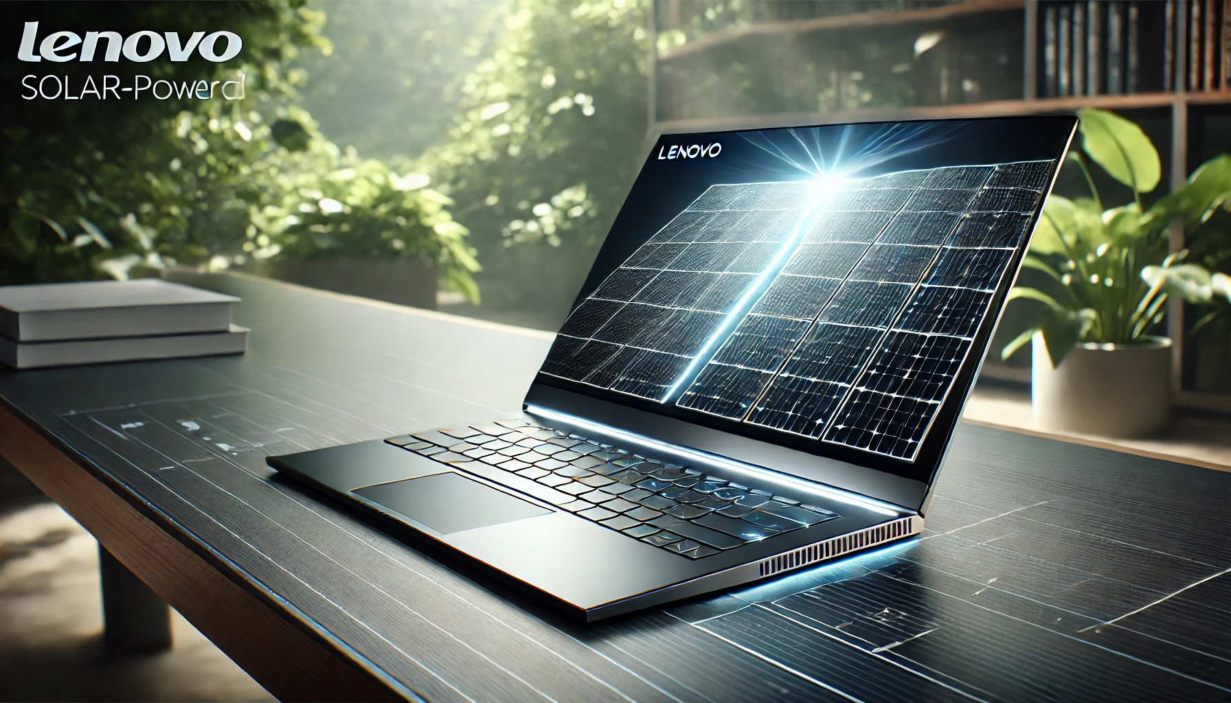 Novo Laptop solar da Lenovo carrega com a luz do sol