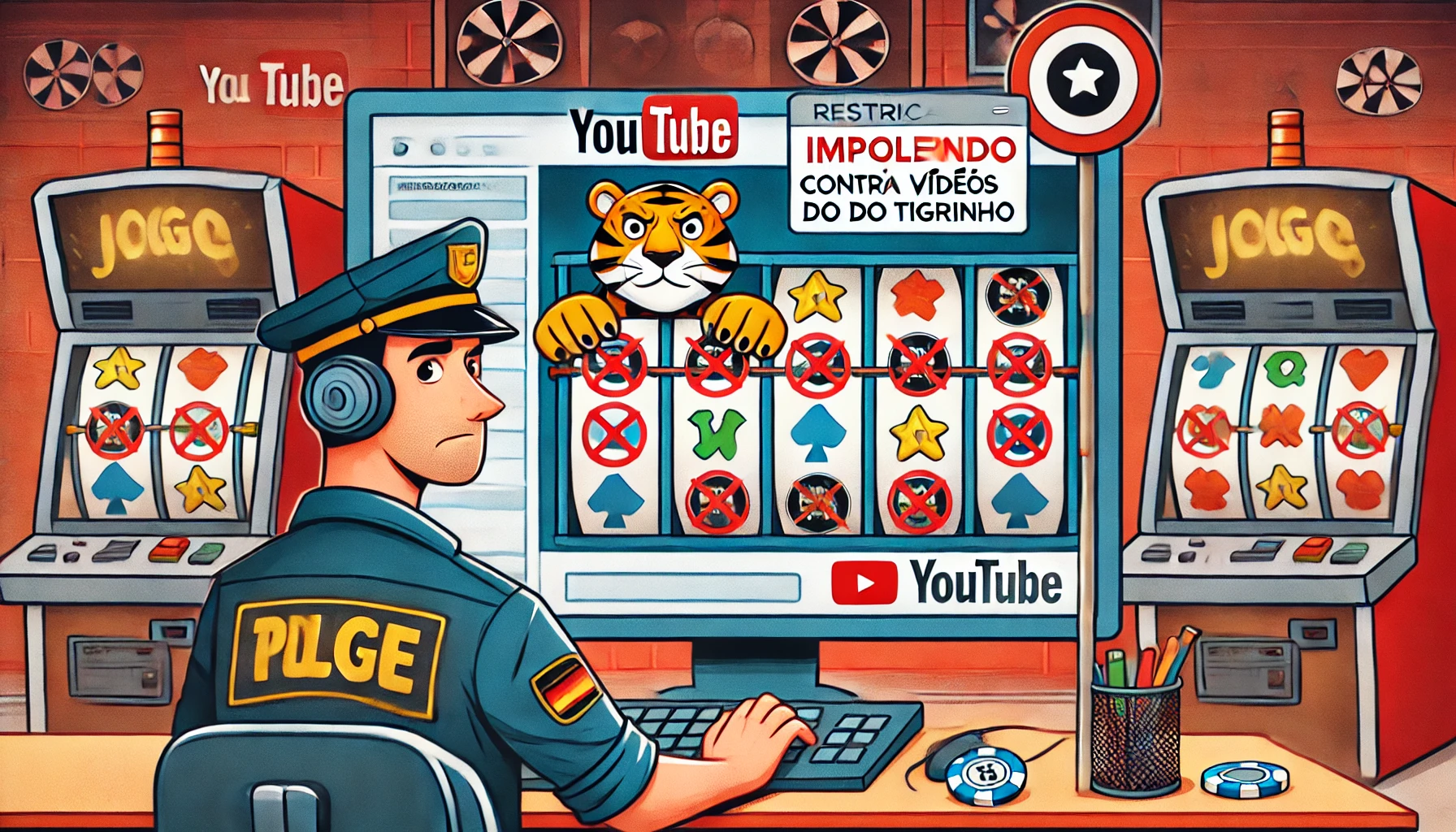 YouTube vai proibir conteúdo sobre 'Jogo do Tigrinho'