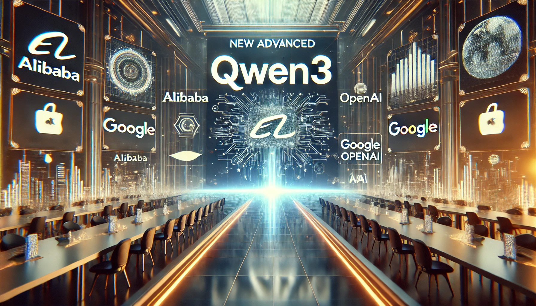 Alibaba lança Qwen3 e desafia Google e OpenAI - Imagem: Dall-E