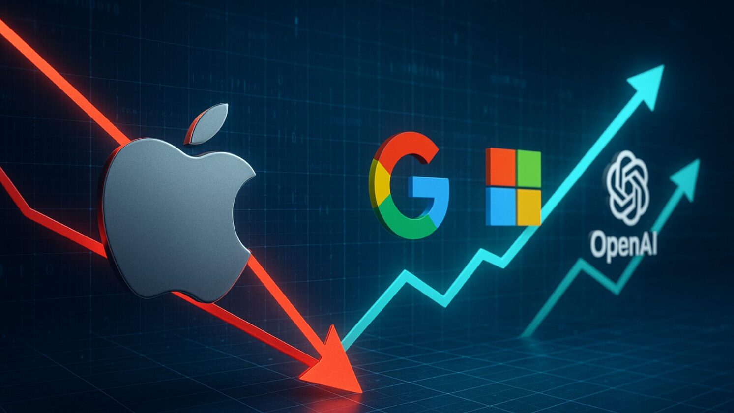 Apple tropeça na corrida da IA e vê rivais dispararem