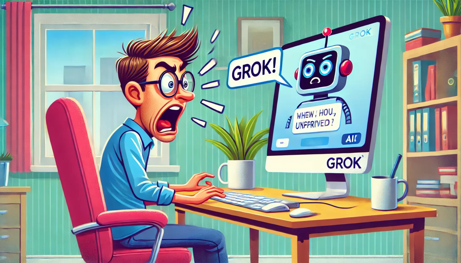 Chatbot Grok, da xAI, gera polêmica com resposta que questionou o Holocausto - Imagem: Dall-E