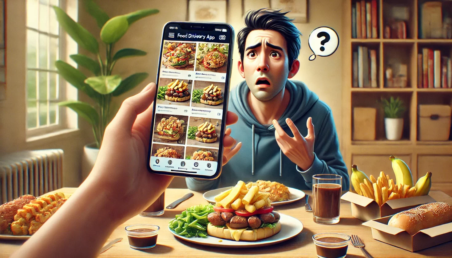 Clientes do iFood criticam imagens de cardápio geradas por IA - Imagem: Dall-E