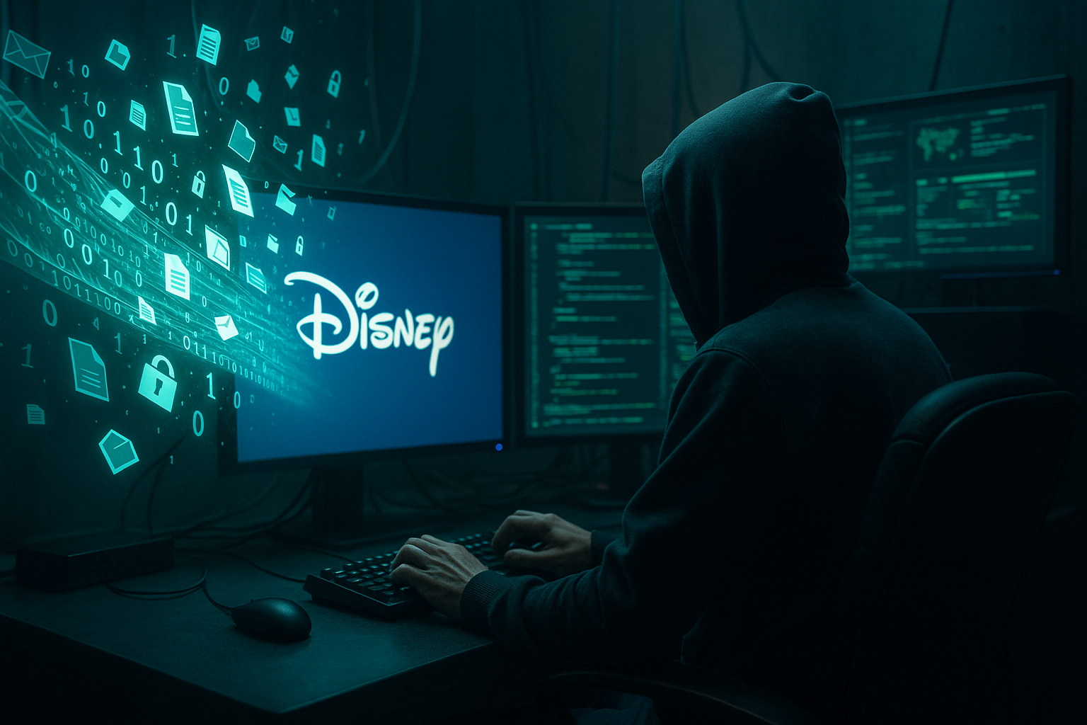 Funcionário da Disney é alvo de hacker que rouba 1,1 TB de dados