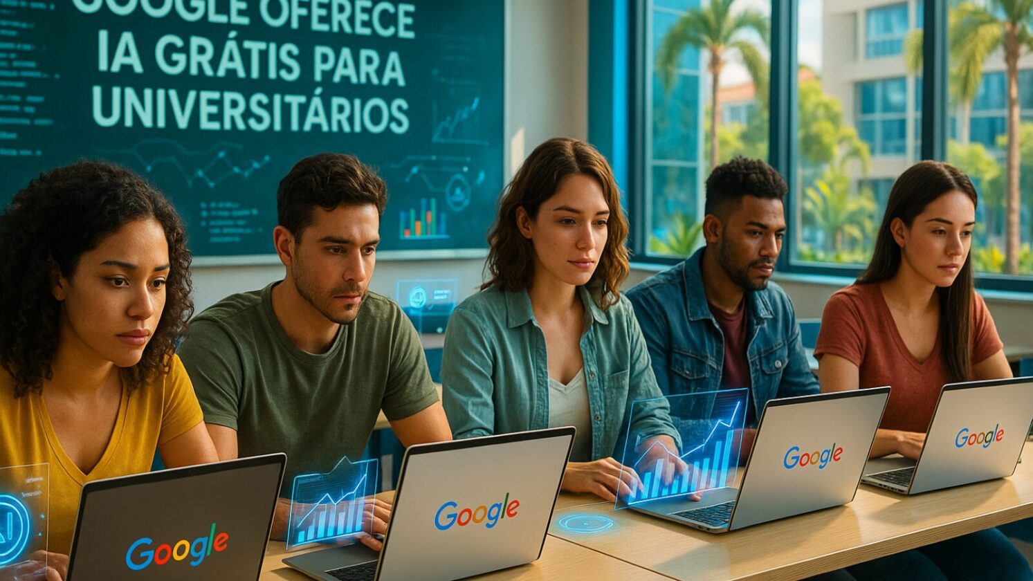 Google oferece IA de graça para universitários no Brasil