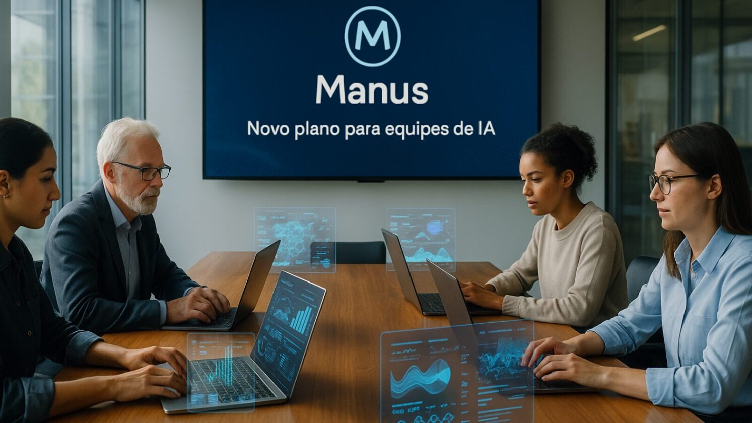 Manus revoluciona com novo plano pago para equipes de IA