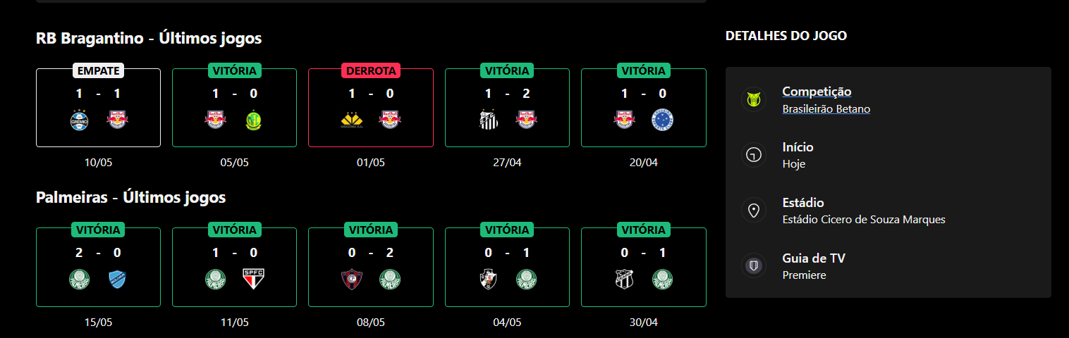 Palmeiras x RD Bragantino