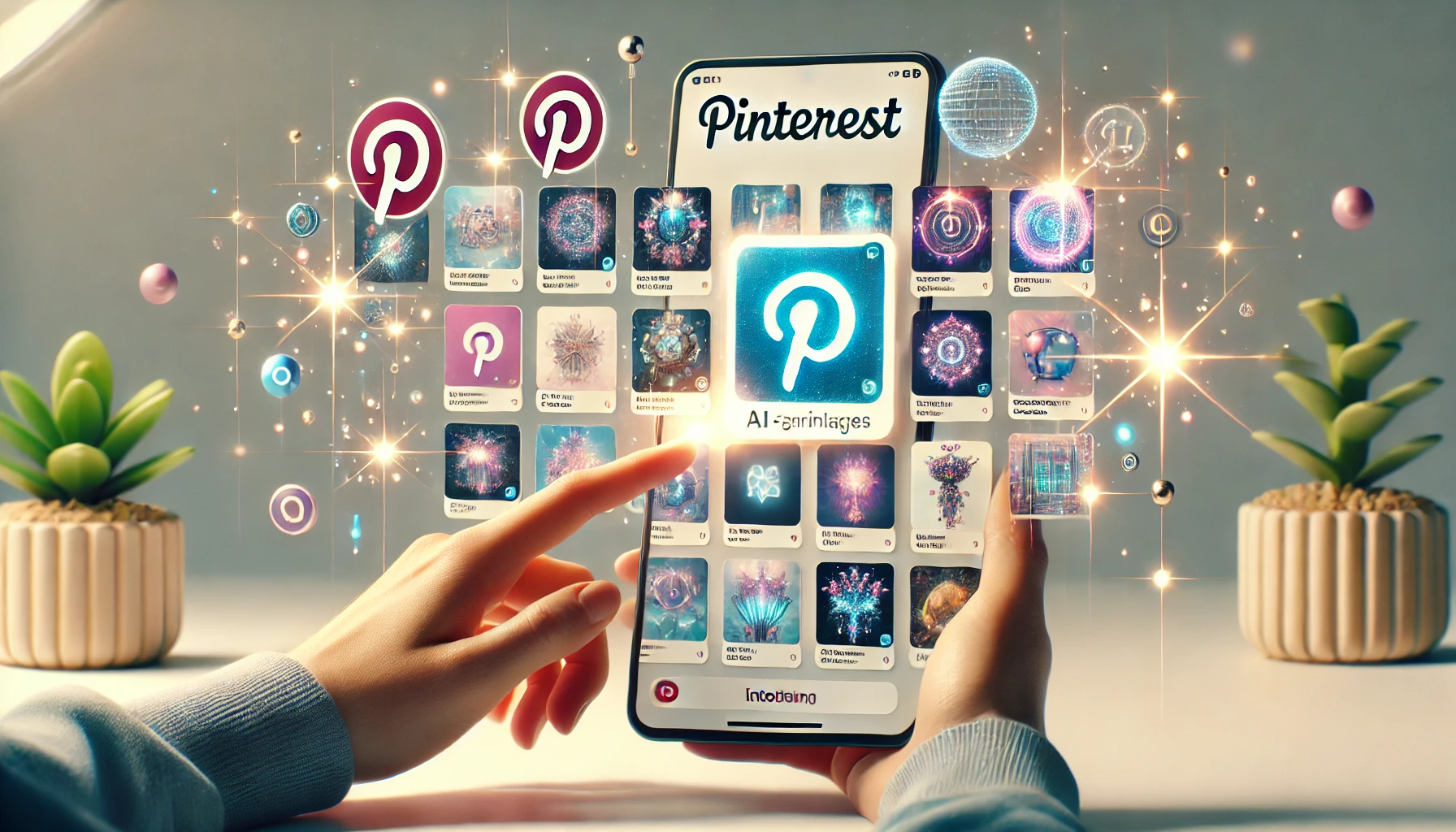 Pinterest lança rótulos para identificar imagens geradas por IA - Imagem: Dall-E