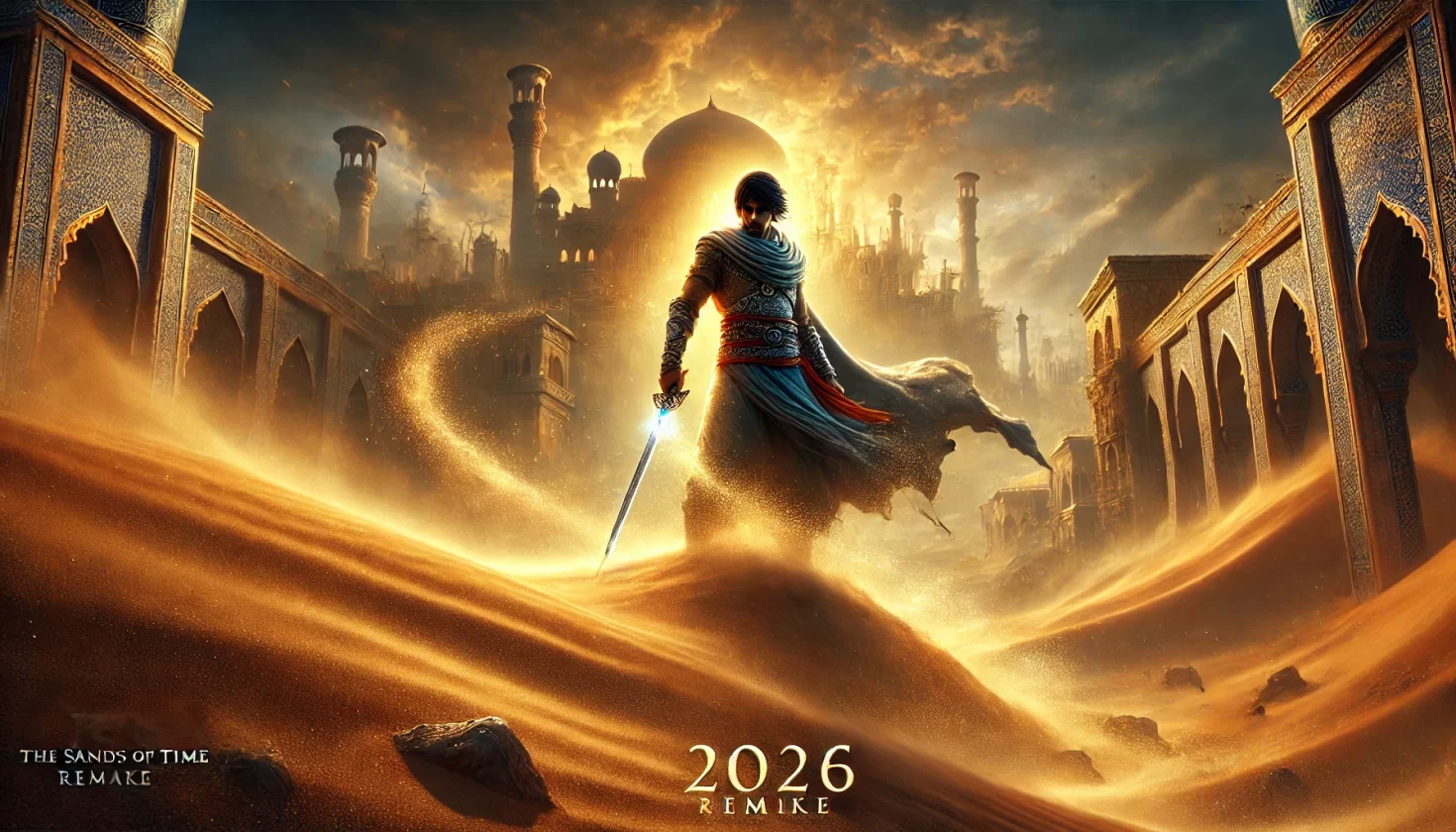 Prince of Persia: The Sands of Time vem aí! Remake chega em 2026 - Imagem: Dall-E
