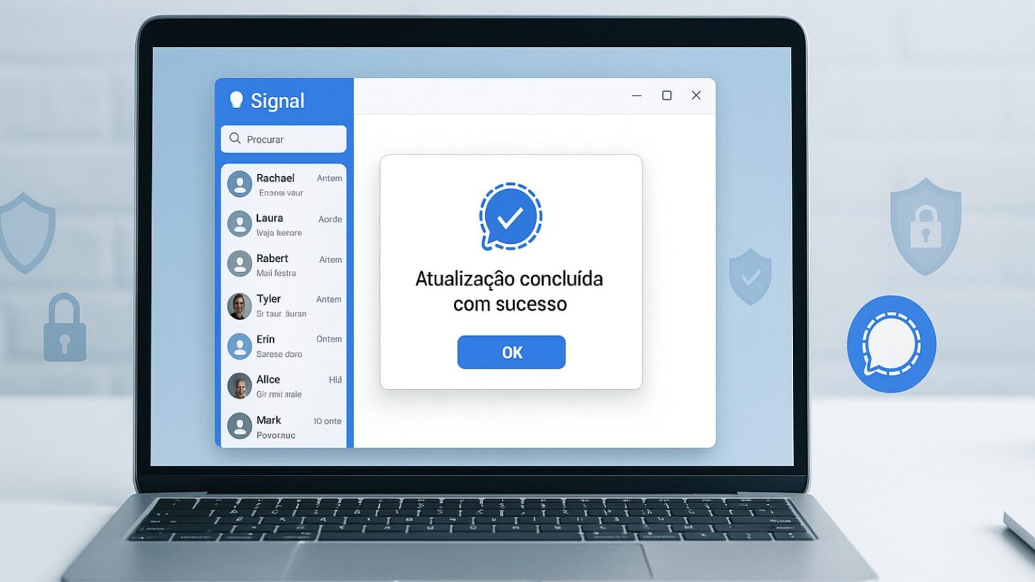 Signal atualiza app para Windows e bloqueia capturas de tela
