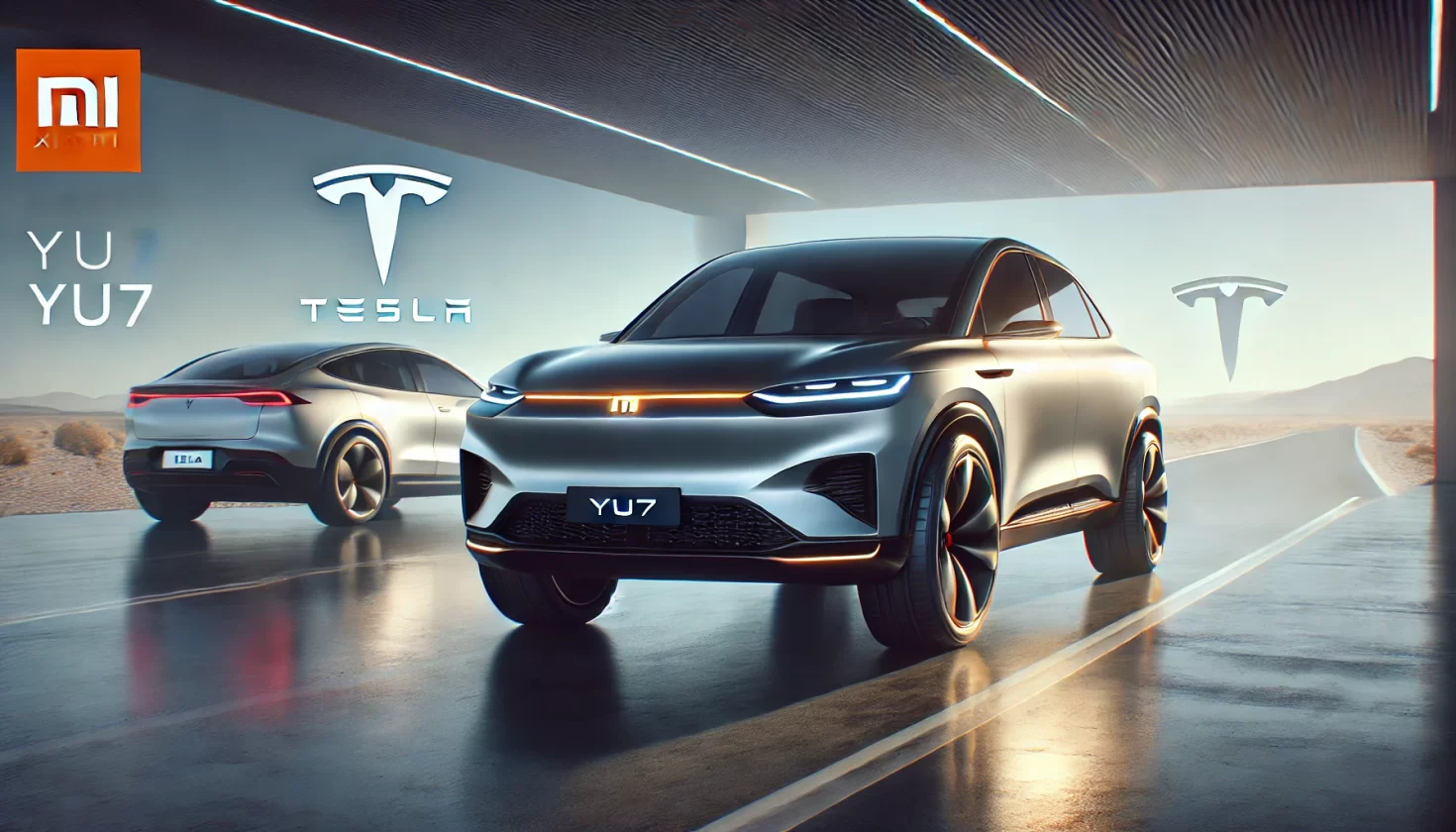 Xiaomi lança SUV elétrico YU7 para derrubar Tesla - Imagem: Dall-E