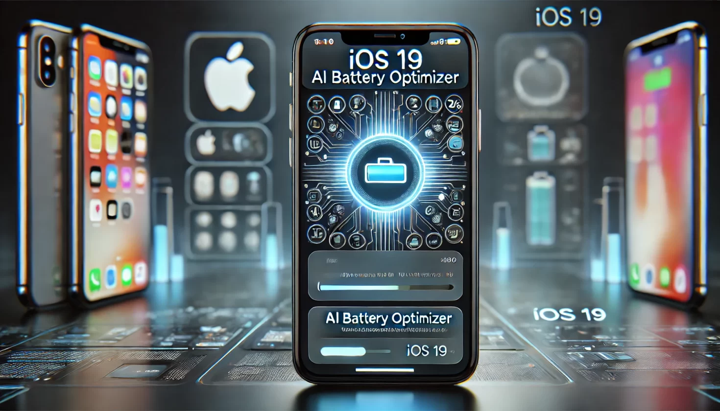 iOS 19 deve ganhar recurso de IA para economizar bateria no iPhone - Imagem: Dall-E