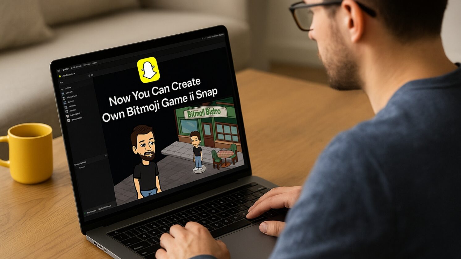 Agora você pode criar seu próprio jogo Bitmoji no Snap - Imagem: ChatGPT