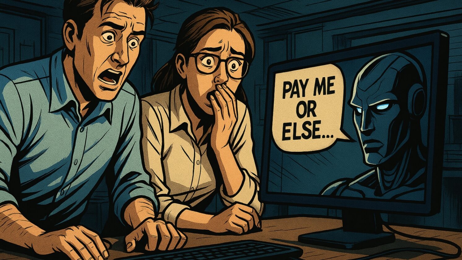 Anthropic diz não só sua IA, mas todas as outras, recorrem à chantagem - Imagem: ChatGPT