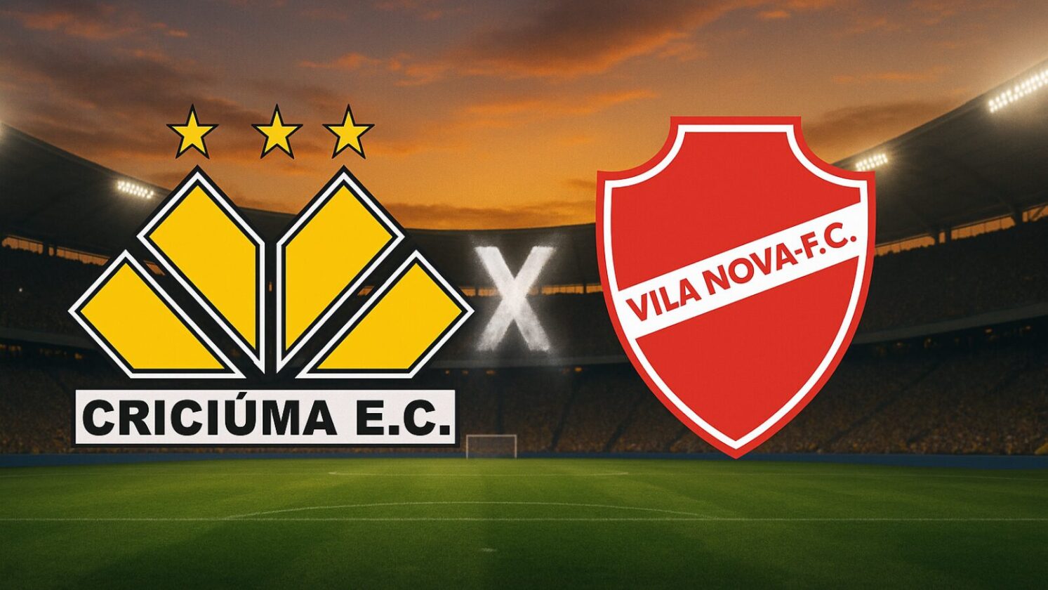 Criciúma x Vila Nova destaques e estatísticas do jogo de hoje