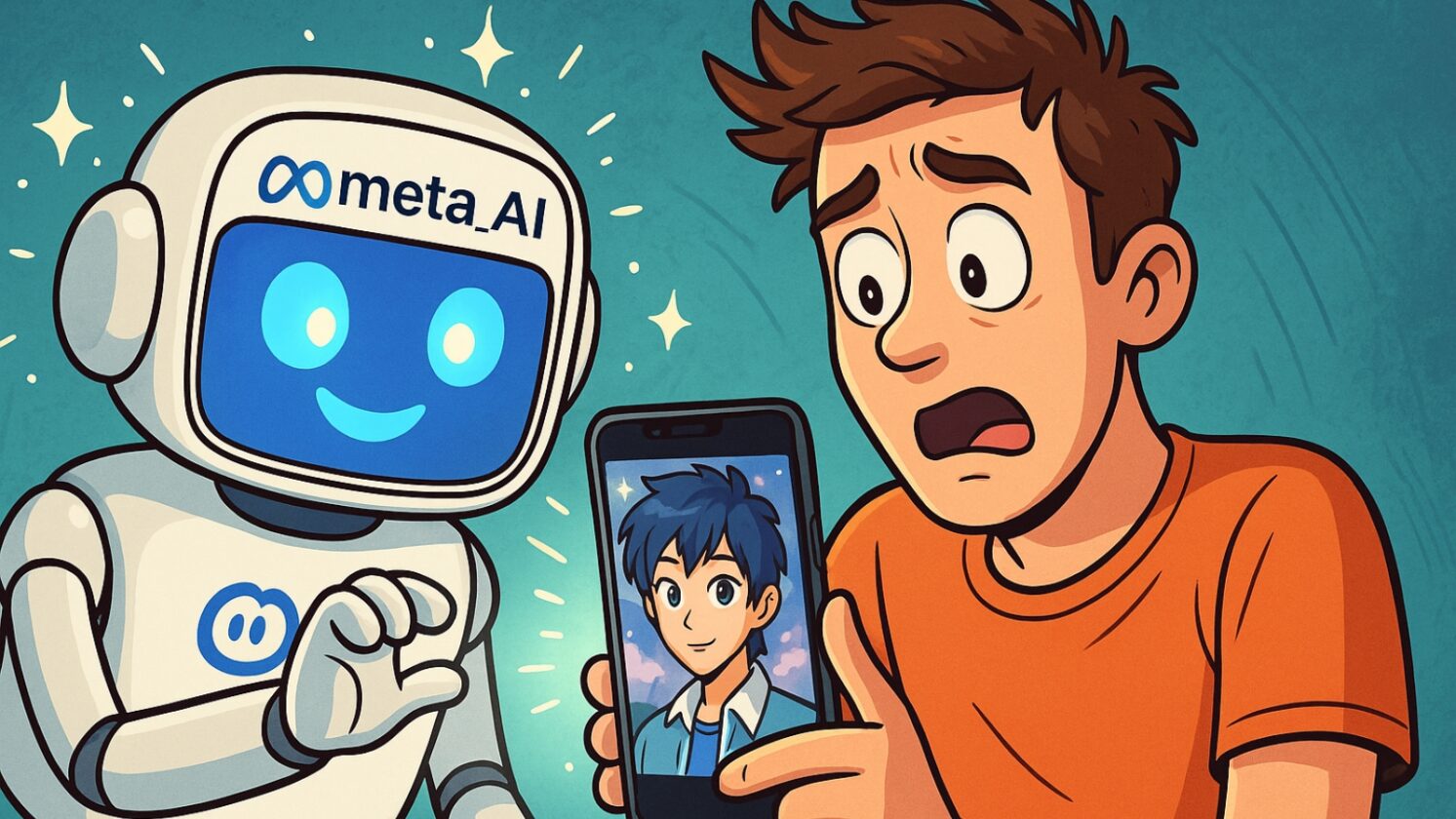 Facebook quer treinar IA até fotos não postadas no rolo de câmera - Imagem: ChatGPT