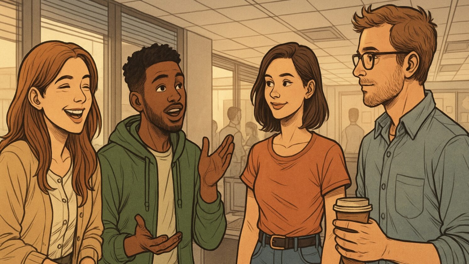 Geração Z, a que menos transa, quer normalizar sexo no trabalho, aponta pesquisa - Imagem: ChatGPT