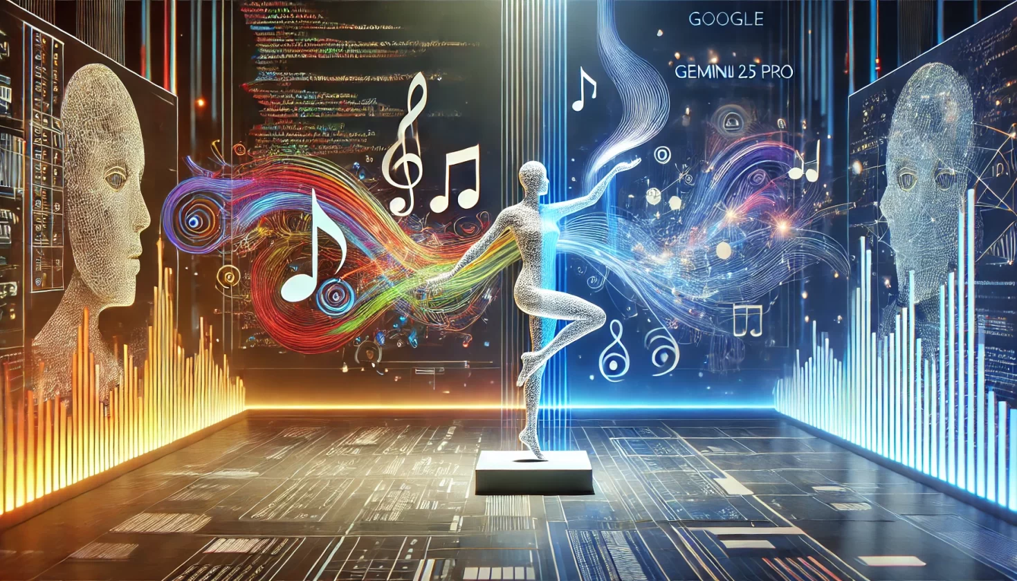 Google atualiza Gemini 2.5 Pro com melhorias em código e criatividade - Imagem: Dall-E