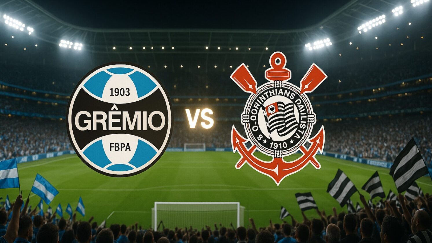 Onde apostar em Grêmio x Corinthians com as melhores odds e palpites