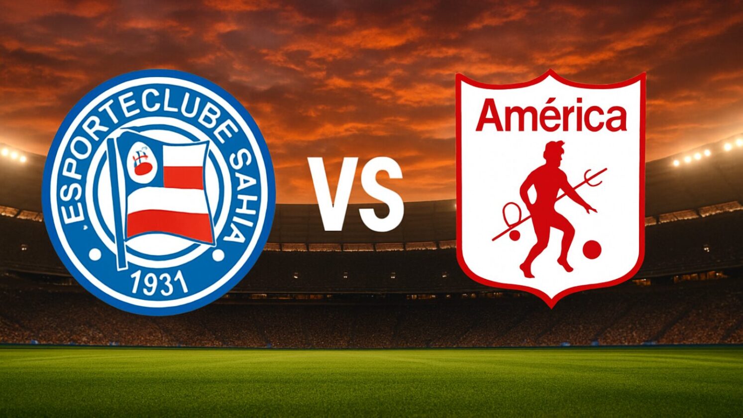 Análise completa Bahia x América de Cali hoje pela Sul-Americana